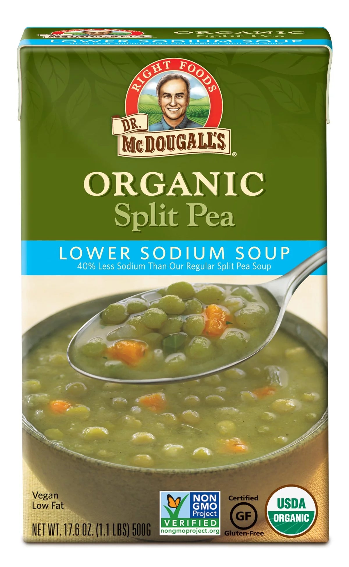 Organic Split Pea Lower Sodium Soup 17.6 oz X81718
