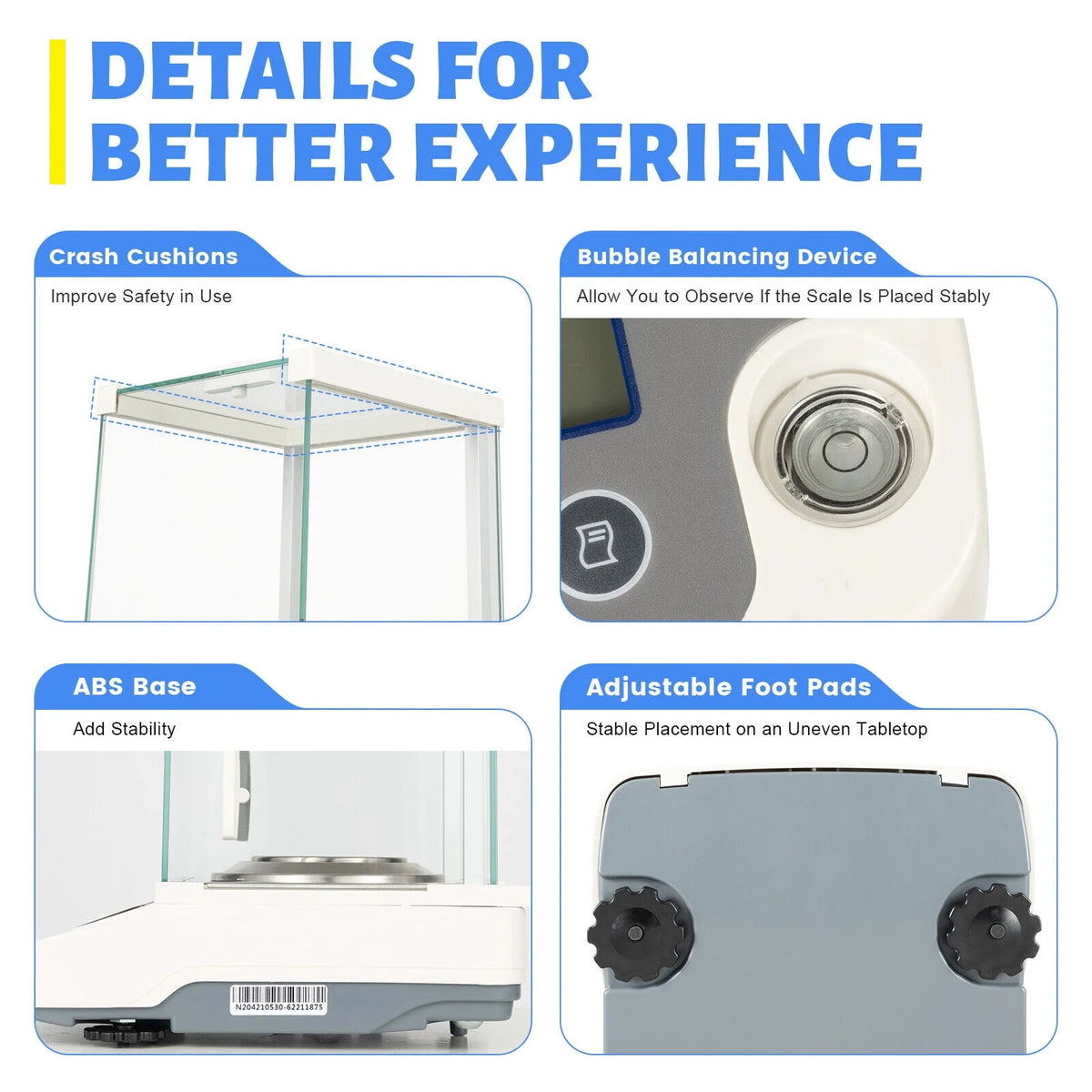 0.1 mg Electronic Analytical Balance L2324