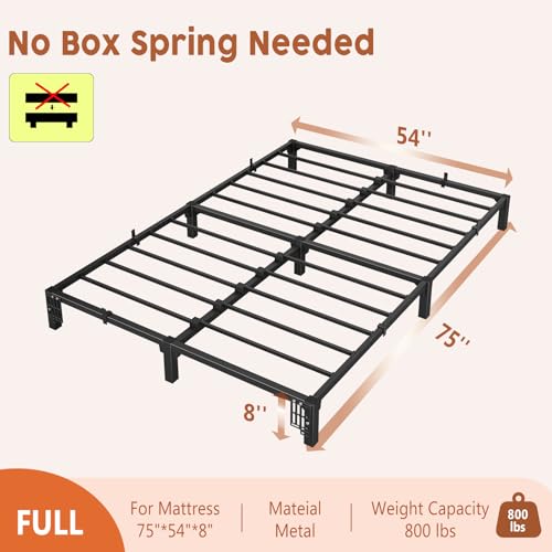 10 Inch Full Tool-Free Metal Platform Bed Frame G611
