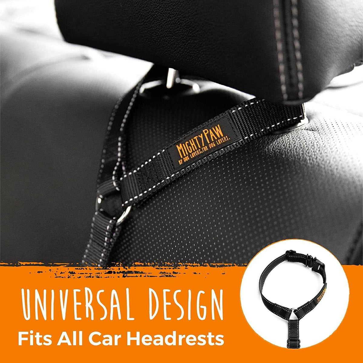 Dog Headrest Seat Belt A4127