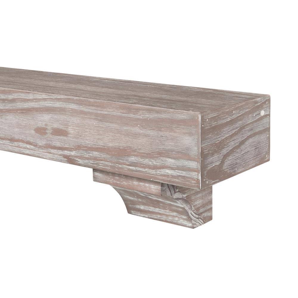 72x22 Farmhouse Mantel Shelf L7701