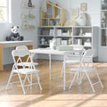 Kids 3-Piece Folding Square Table and Chairs Set N123