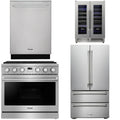 36 Gas Range, Refrigerator, Dishwasher and Wine Cooler S64666