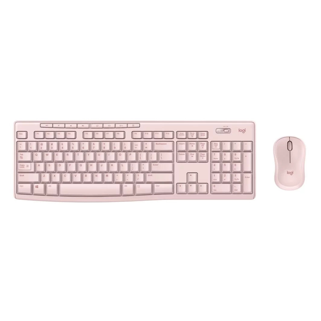Wireless Keyboard and Mouse Combo Rose N726