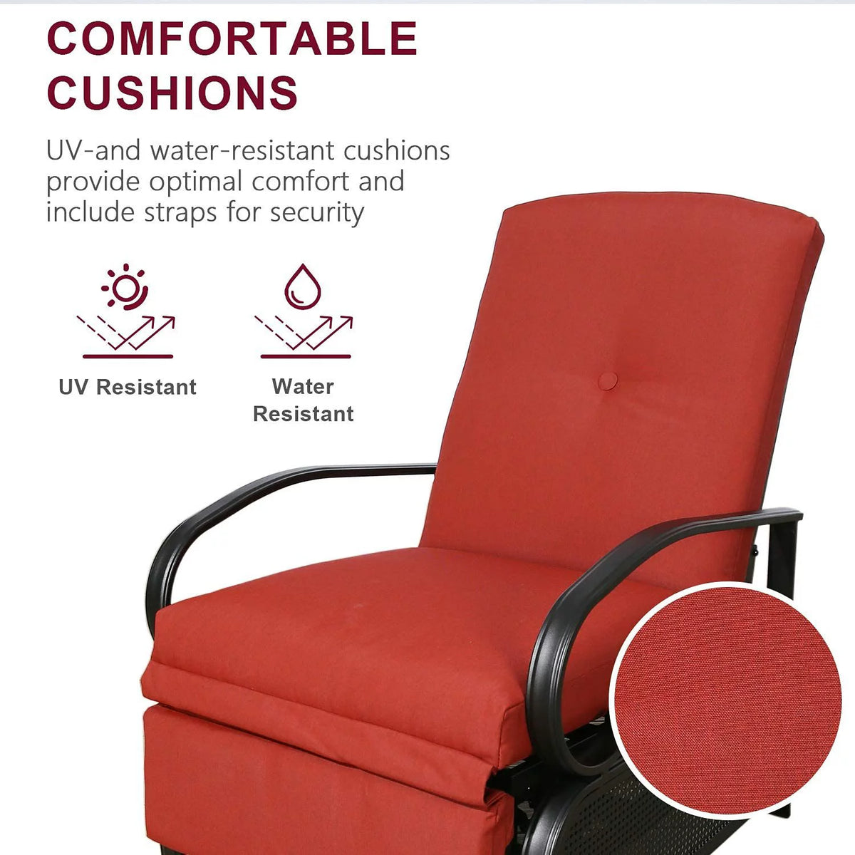 Adjustable Reclining Lounge Chair W67505