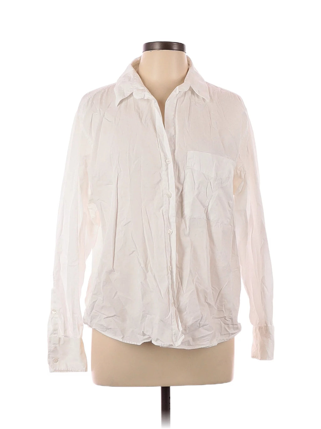 Women's Long Sleeve Button-Down Shirt F2726