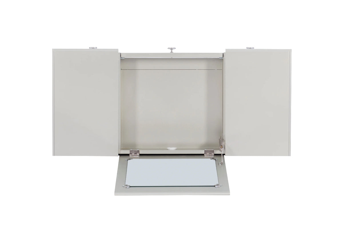 2-Piece Vanity Set with Flip-Top Mirror and Bench P4879
