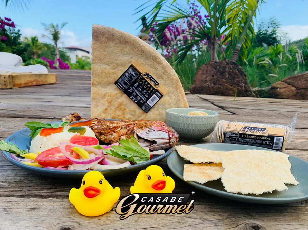 3 Pack Cassava Bread Natural Flavor Vegan H715