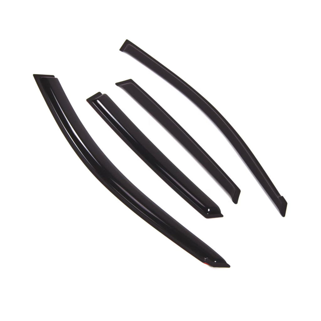 Smoke Tinted 4 Pcs Window Visor Deflector Set S990