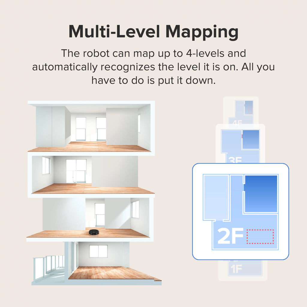 Robot Vacuum Cleaner with App Control L630
