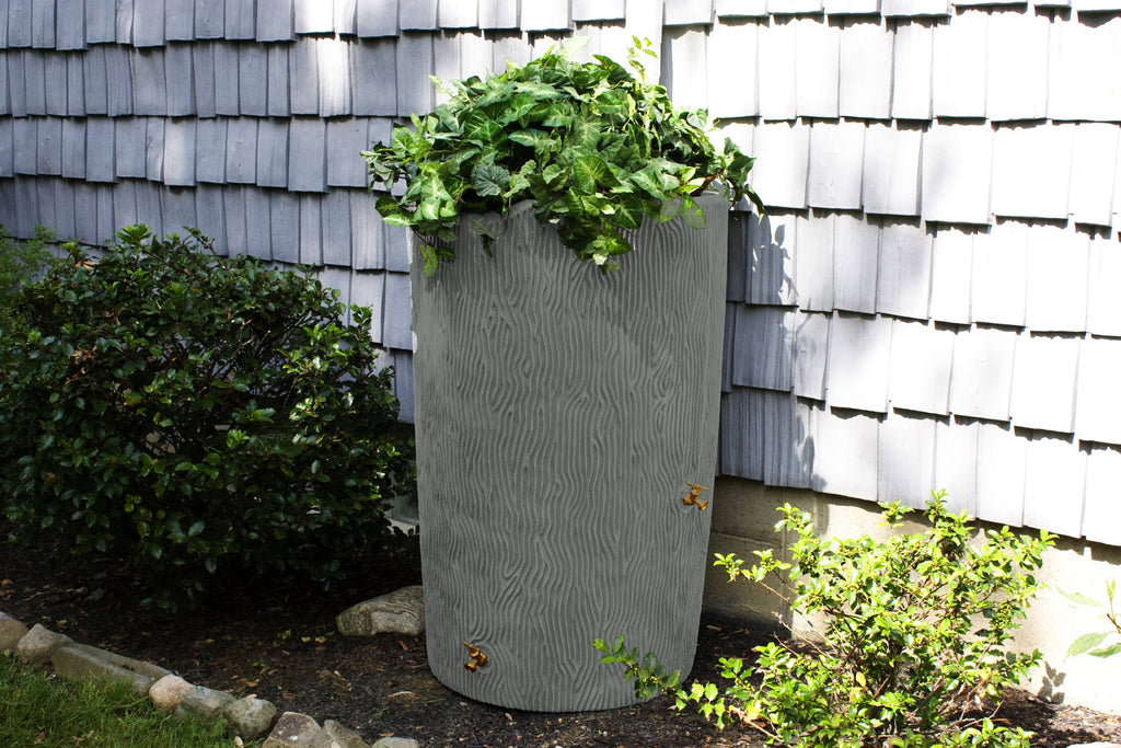 90 Gallon Bark Rain Saver - Gray C59419