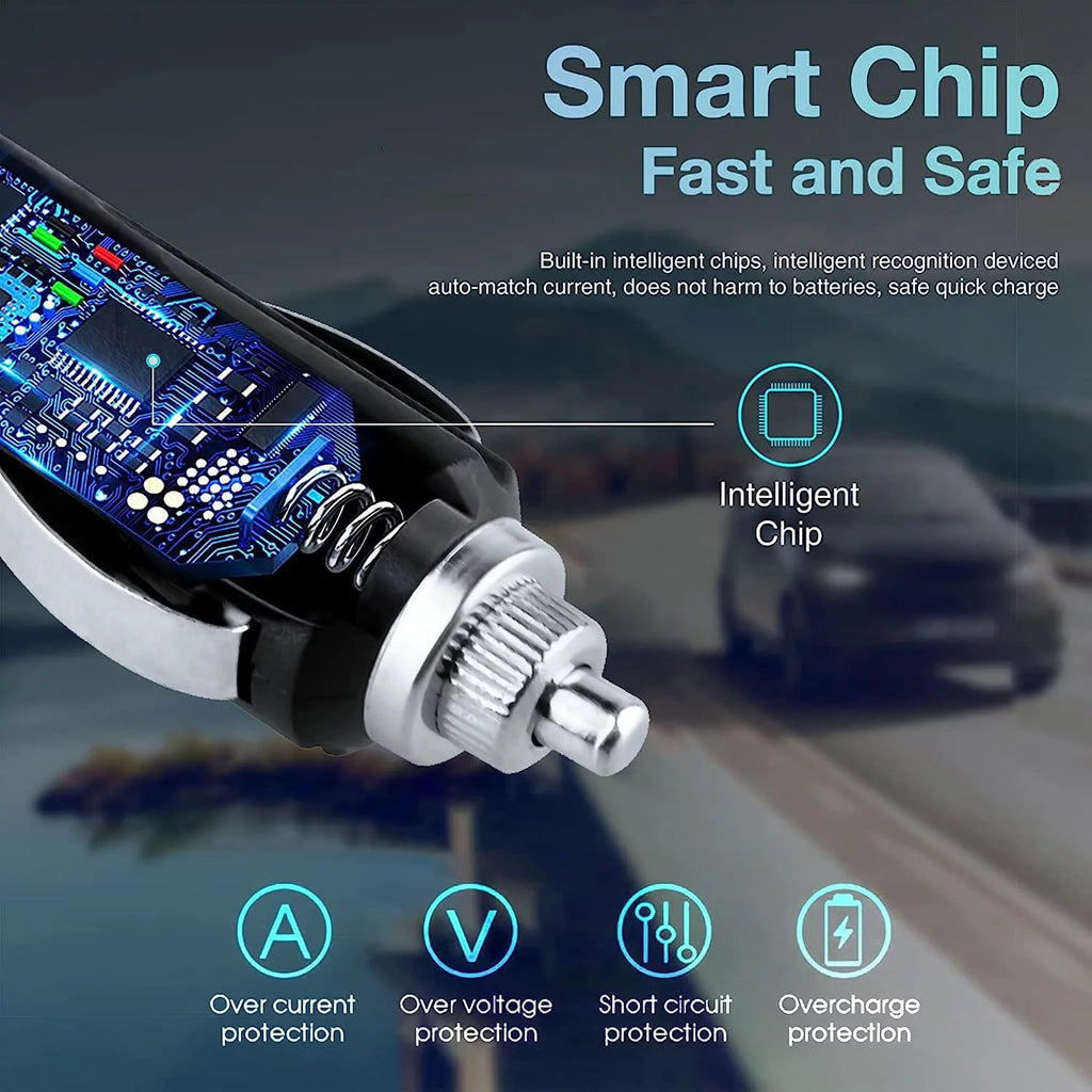 Car DC Adapter for Portable Rechargeable TFT LCD TV K808130