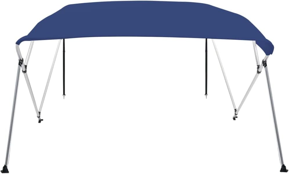 4 Bow Bimini Top Blue Canvas Boat Canopy Z68393