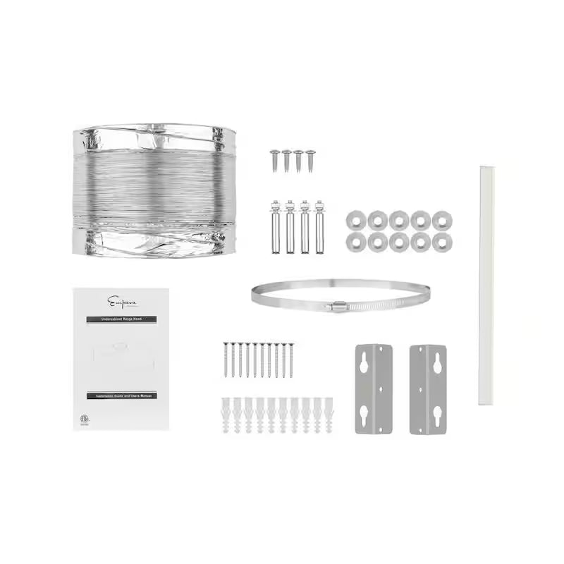 30 in. 500 CFM Ducted Under Cabinet Range Hood with LED Lights in Stainless Steel G7954