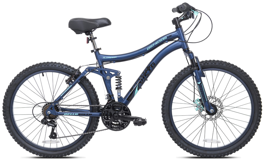Blue Full Suspension Mountain Bike X738240