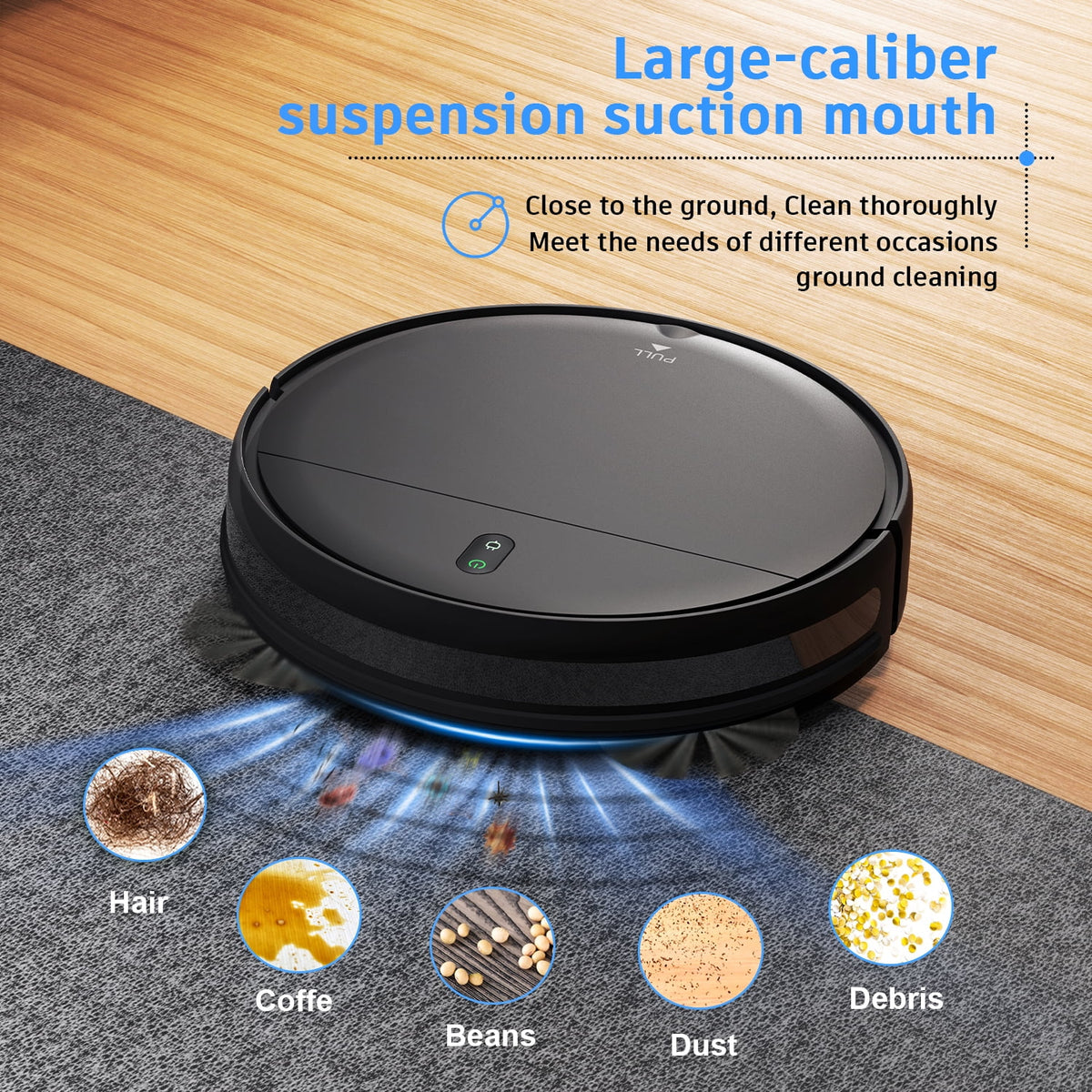 2 in 1 Robot Vacuum and Mop Combo J719