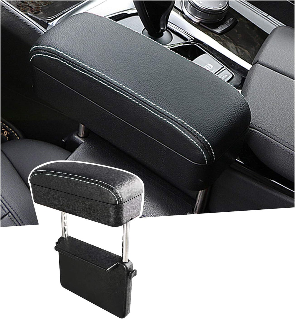 White Adjustable Car Armrest Pad P248589