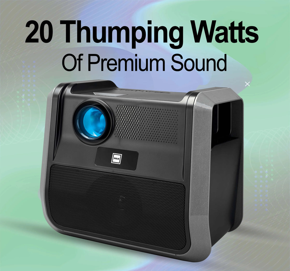 Portable 1080p LED LCD Projector H737217