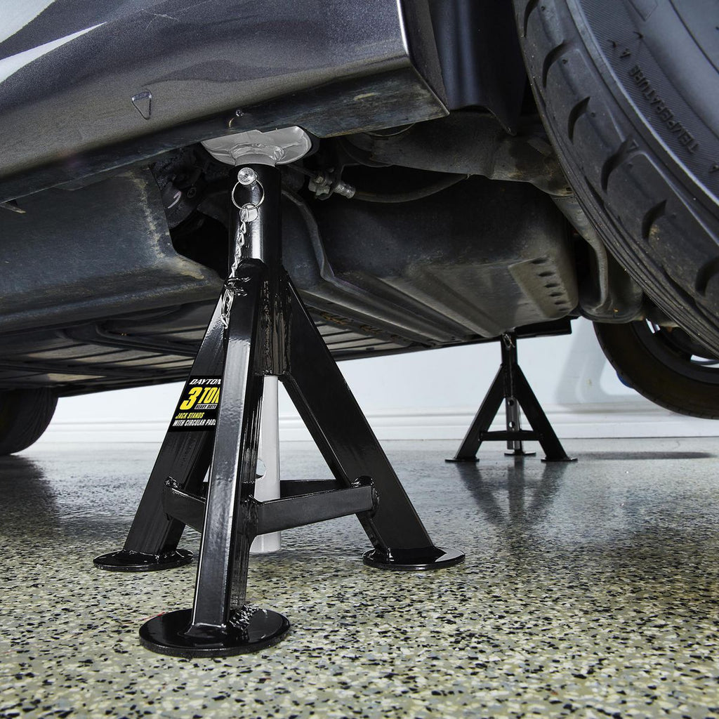 3 Ton Jack Stands with Circular Pads G412