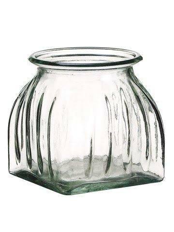 Clear Glass Vase 6 Pieces R351