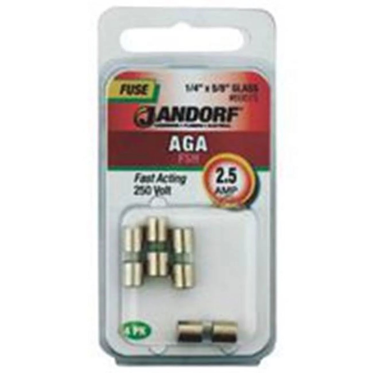 2.5A Fast Acting Glass Tube Fuse U70153
