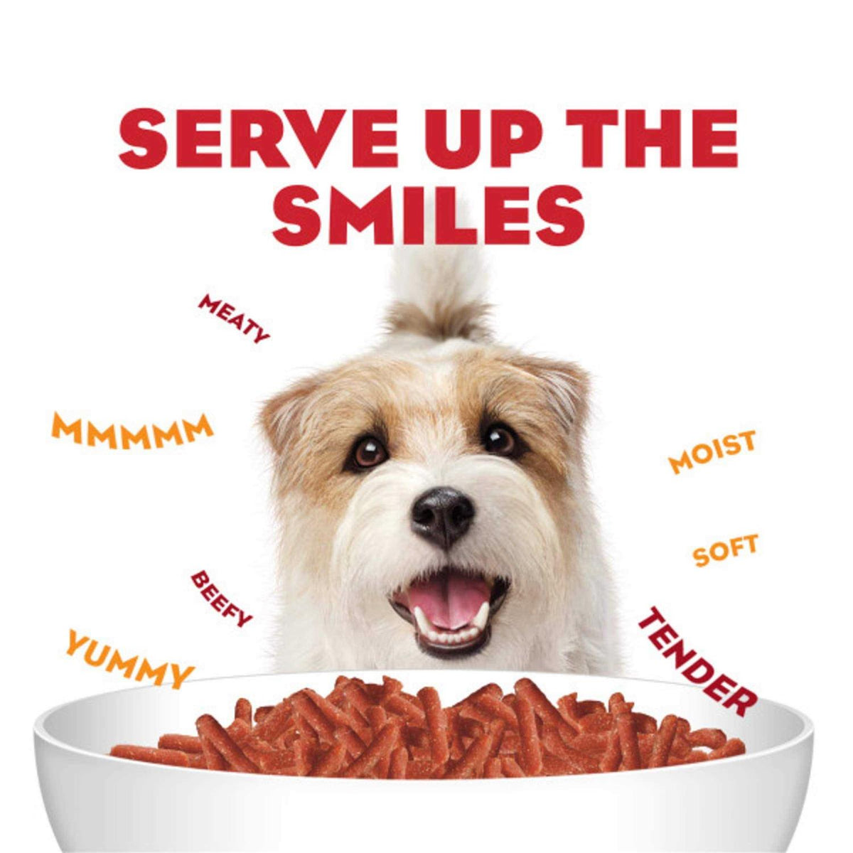 Moist & Meaty Chopped Burger Dog Food U280