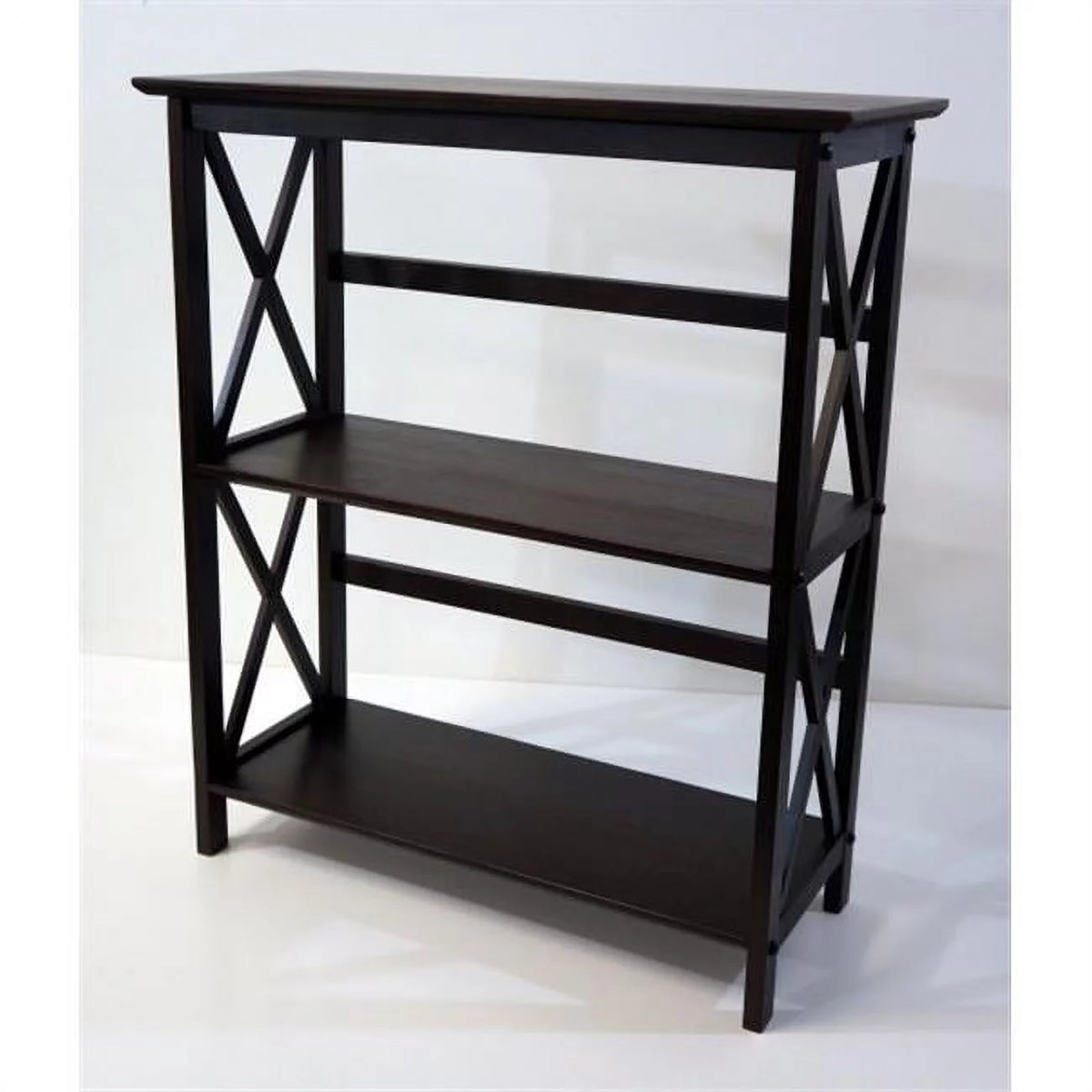 Espresso 3 tier Bookcase X963409