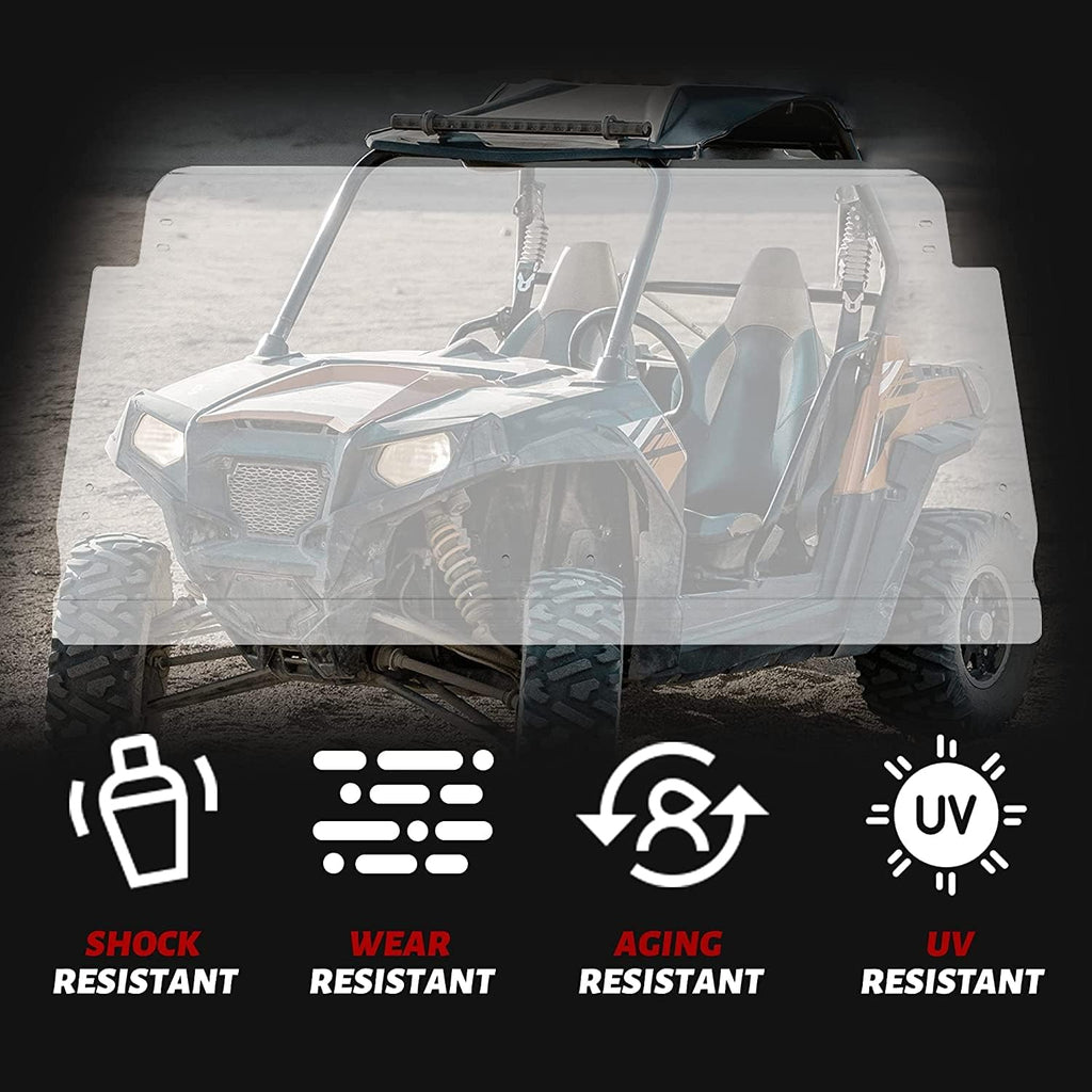 Scratch Resistant Clear Flip Windscreen B46684