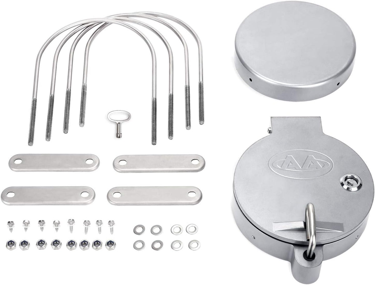 Silver Conduit Carrier Kit for 4 PVC Pipe, Pack of 2 J27868