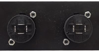 Two 8 Channel Speakon Compatible Rack Case Panel Mount 1 RU Space Unit X4241