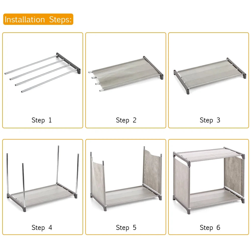 Storage Rack Bookcase Shelves B152