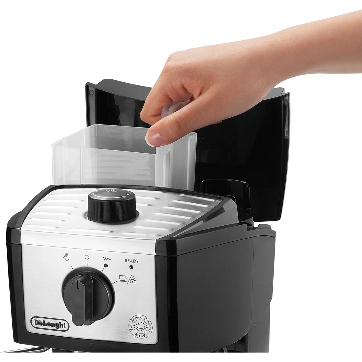 Pump Espresso Machine Black Stainless L2312