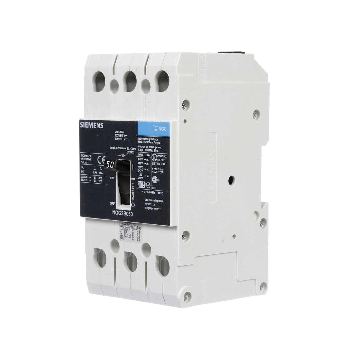 Molded Case Circuit Breakers U46606
