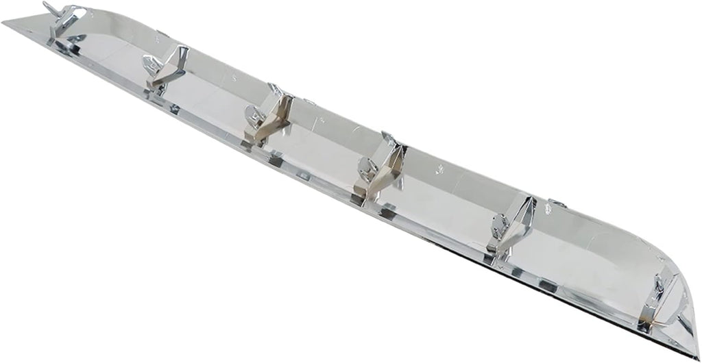 Chrome Front Lower Grille Trim Molding Plastic Replacement Pack of 2 U7308