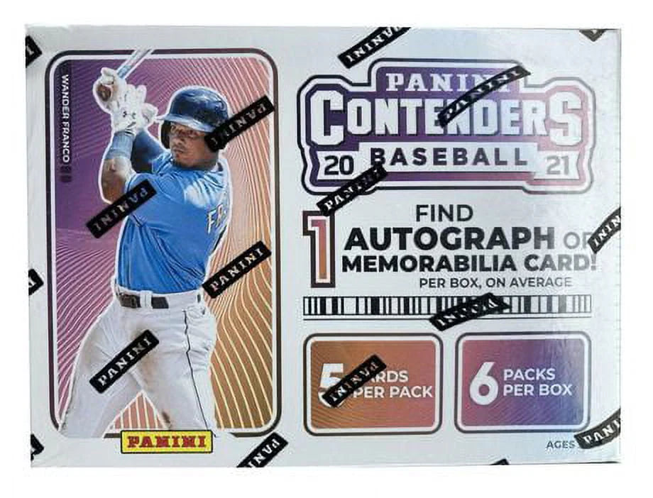 Panini Contenders Baseball Blaster Box Trading Cards Q32243