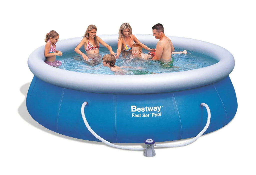 10' x 30 Inflatable Above Ground Swimming Pool with Pump W18177
