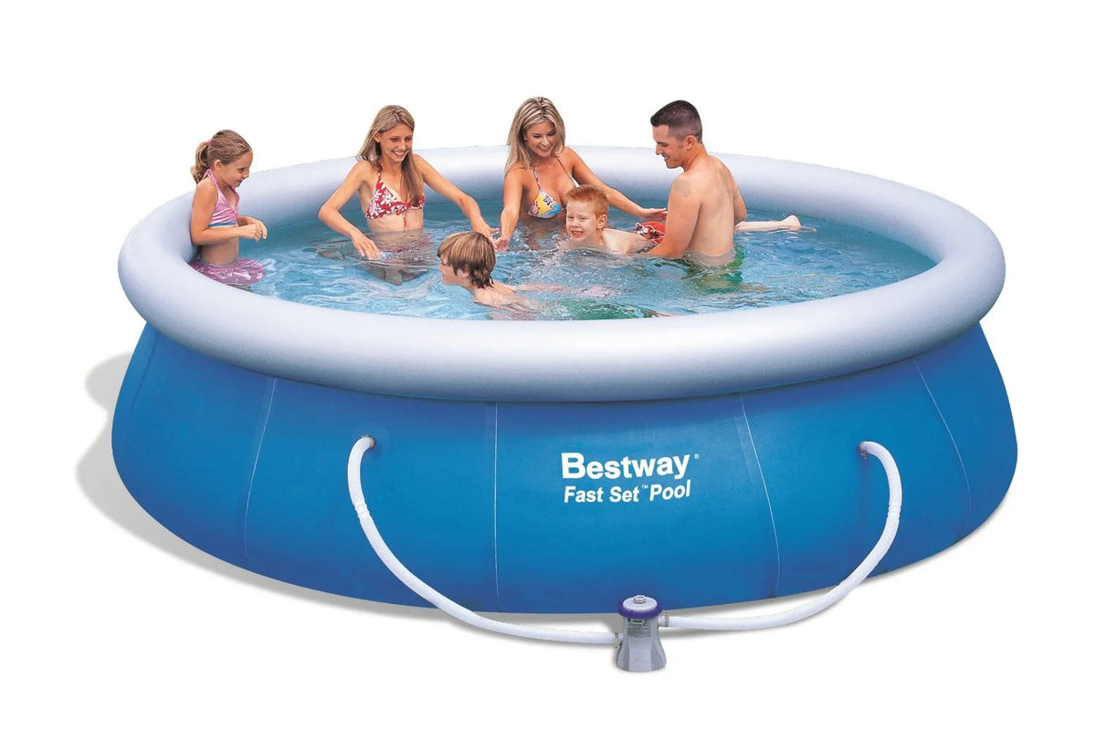 10' x 30 Inflatable Above Ground Swimming Pool with Pump W18177