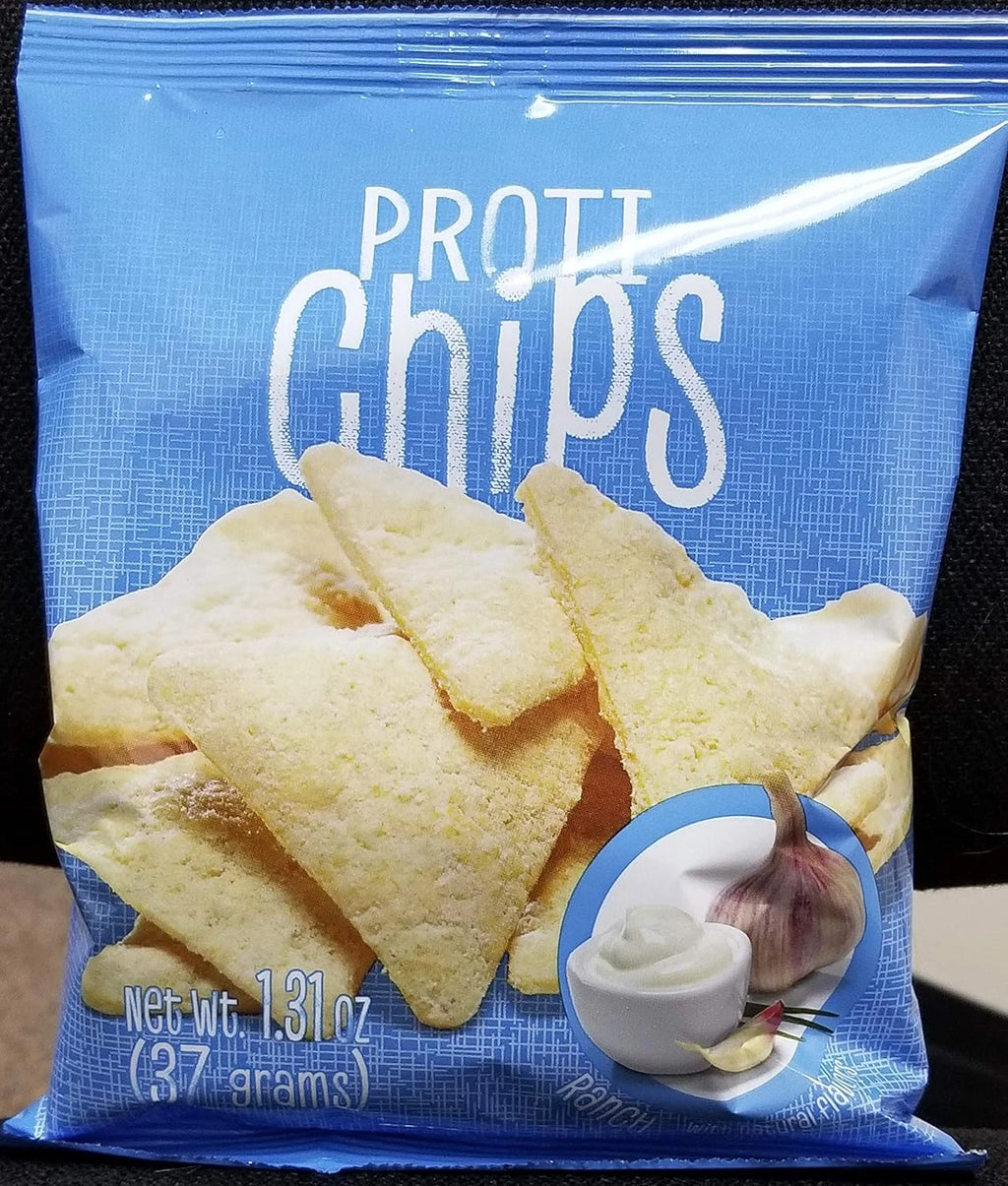 Ranch Protein Chips, 15G Protein, 7 Single Serving Bags Y7020