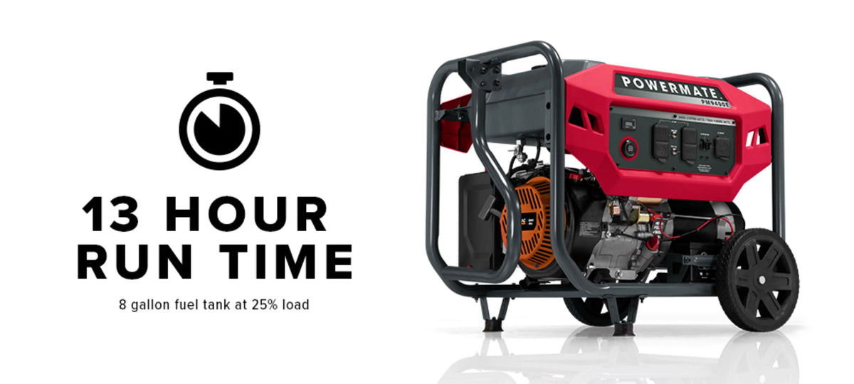 9400 Watt Electric-Start Gasoline Portable Generator T684361