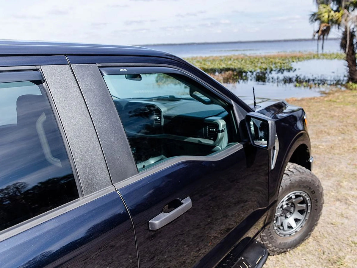 2 Pc In-Channel Side Window Deflector R777