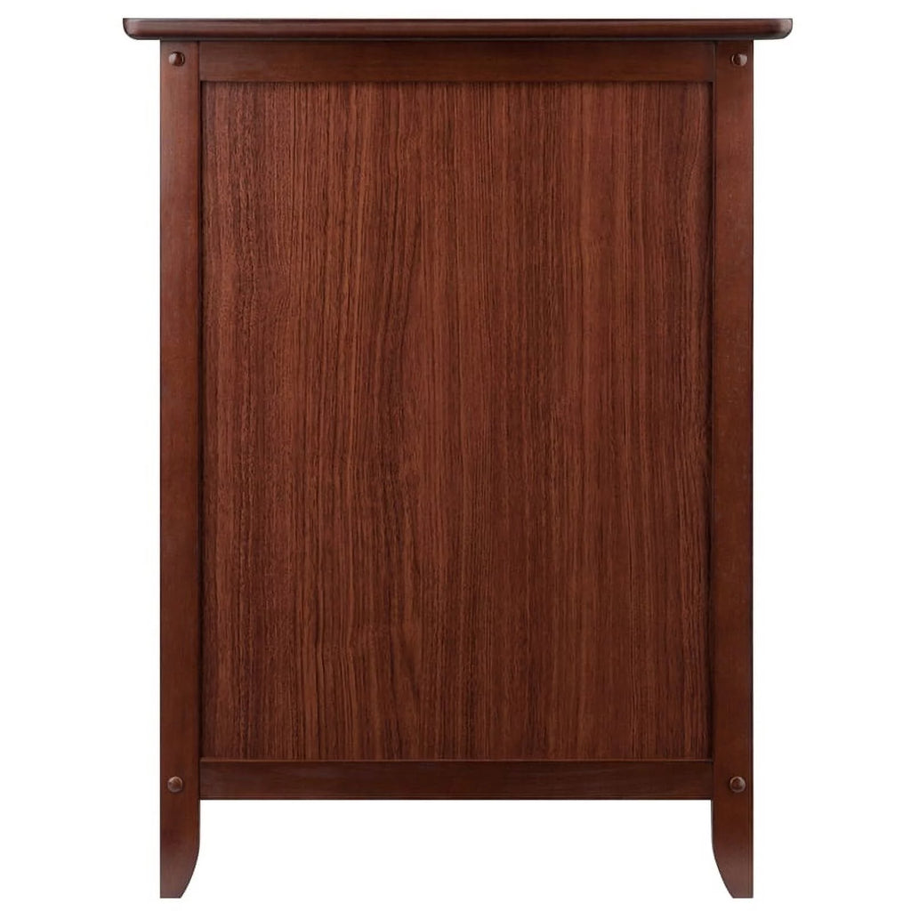 Set of 2 Antique Walnut Nightstand Y2456
