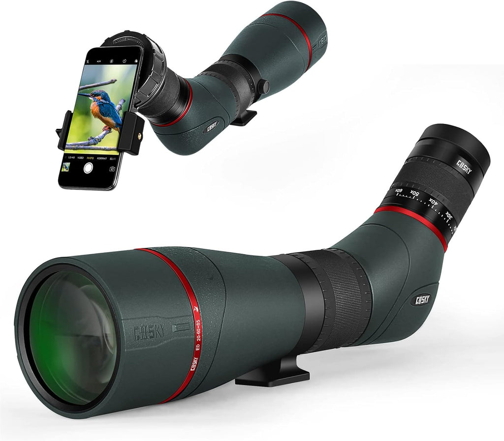 20-60x85mm ED Spotting Scope with Smartphone Adapter A8292