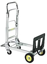 Convertible Hand Truck, 400 lbs. Capacity, Aluminum Frame T52730