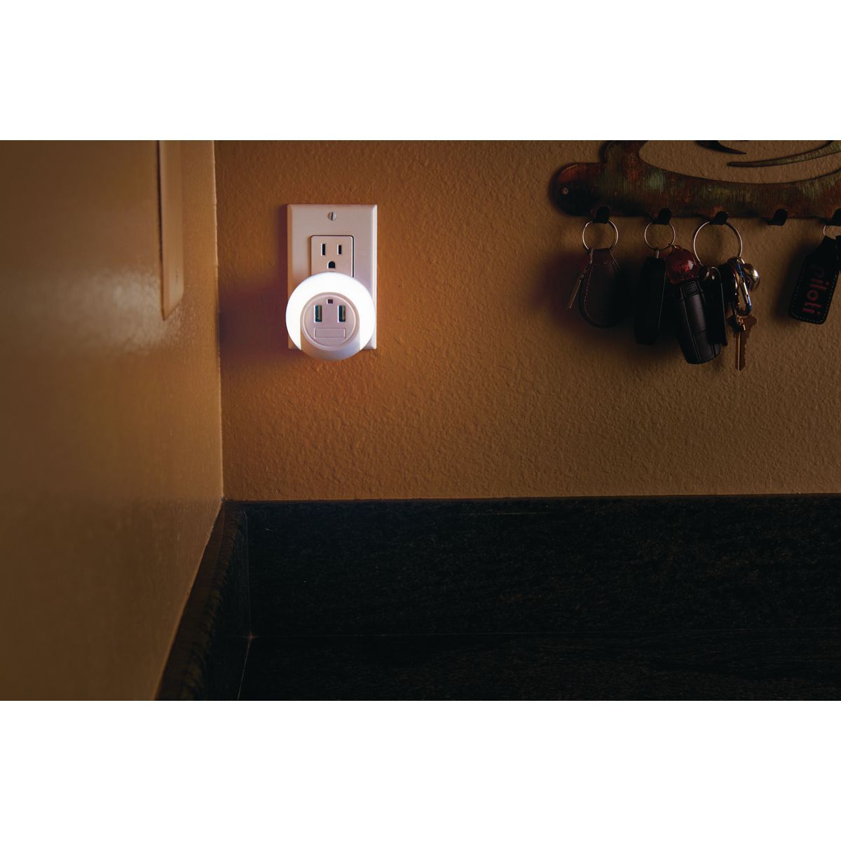 USB Port Charger and Night Light F425