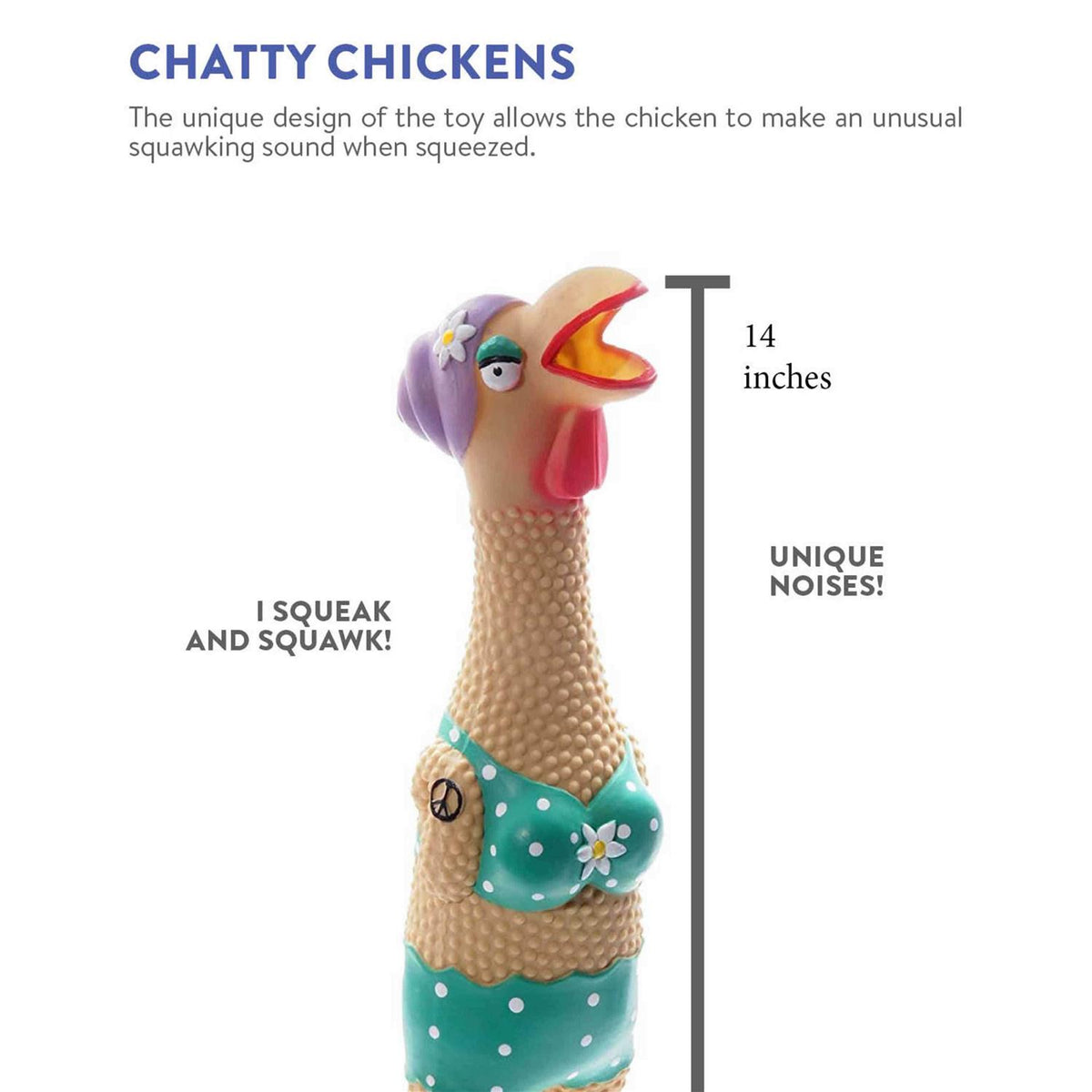 Chicken Dog Toy B882