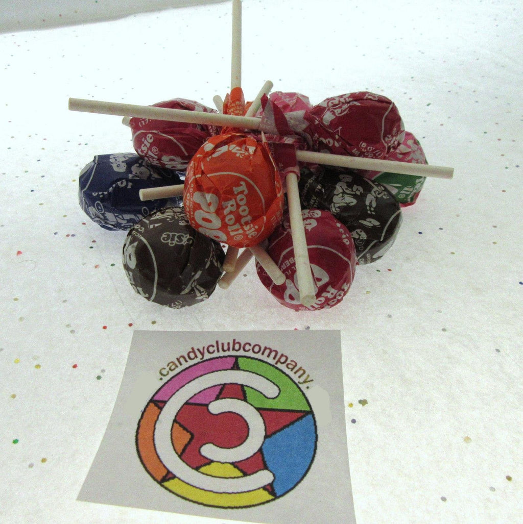 Tootsie Roll Pops 32oz Suckers Chocolate Chewy Center Candy B873