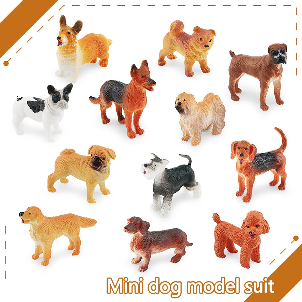 12PC Colorful Simulation Lizard Mini Animals Model Ornaments X565