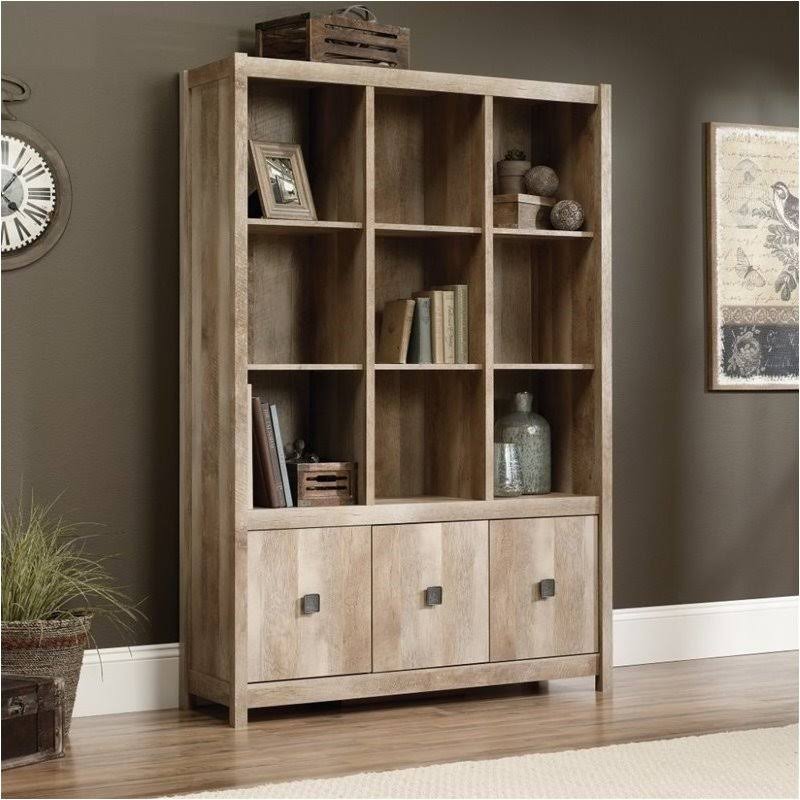 9 Cubby Bookcase in Lintel Oak E541105