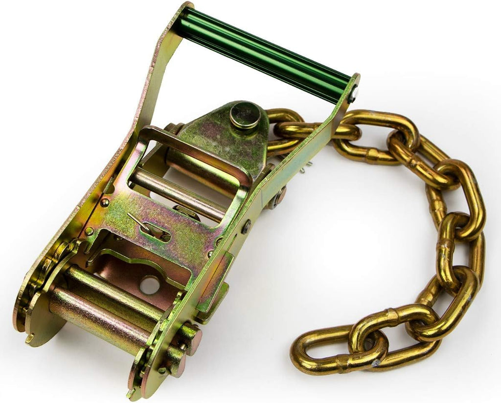 Ratchet Buckle 4 Pack 2 Inch Wide with Chain Tail Z7527