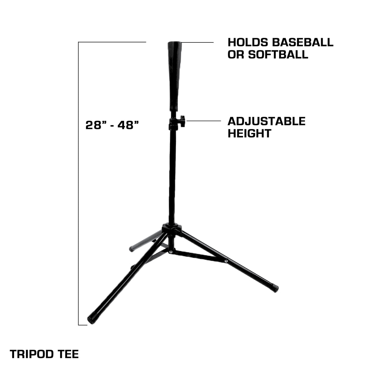 7ft x 7ft Training Net with Batting Tee and Carrying Case T900
